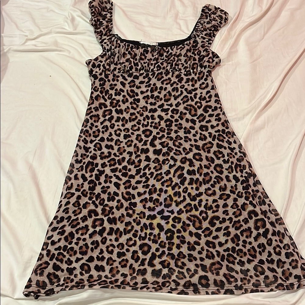 Leopard print Dress